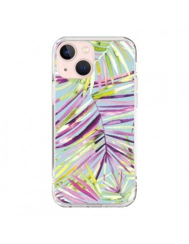 Cover iPhone 13 Mini Fiori Tropicali Multicolore - Ninola Design