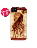 Coque iPhone 5/5S et SE Octopu Skull Poulpe Tête de Mort - Maximilian San