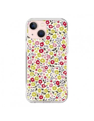 Coque iPhone 13 Mini Liberty Fleurs - Nico