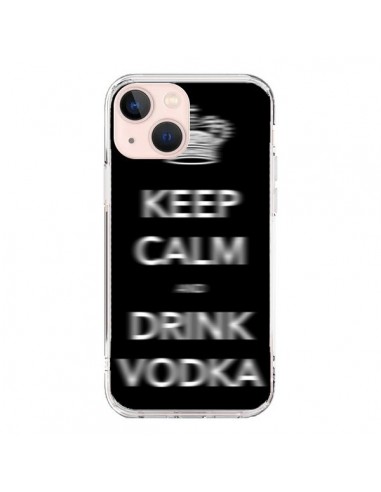 Coque iPhone 13 Mini Keep Calm and Drink Vodka - Nico