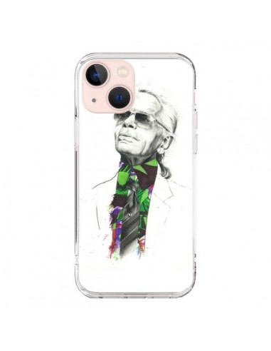 iPhone 13 Mini Case Karl Lagerfeld Fashion Designer Moda - Percy