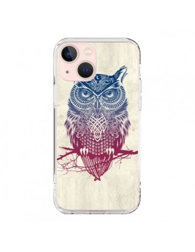 Coque iPhone 13 Mini Chouette - Rachel Caldwell