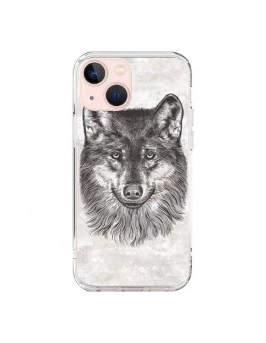 iPhone 13 Mini Case Wolf Grey - Rachel Caldwell