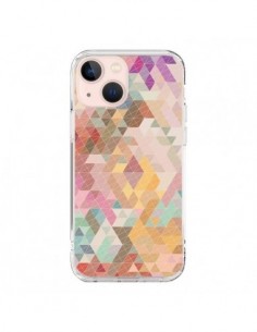 Coque iPhone 13 Mini Azteque Pattern Triangles - Rachel...