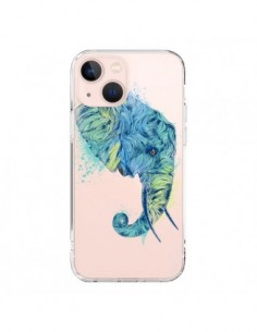 Coque iPhone 13 Mini Elephant Elefant Transparente -...