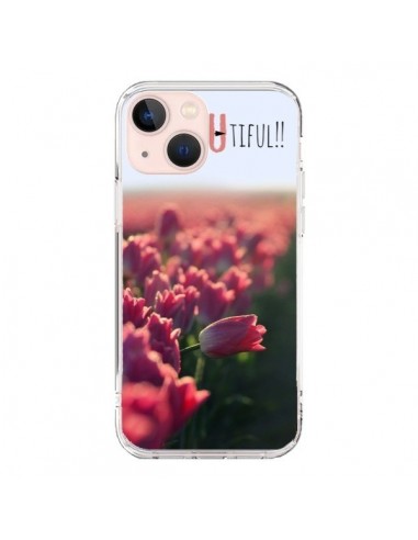 iPhone 13 Mini Case Be you Tiful Tulips - R Delean