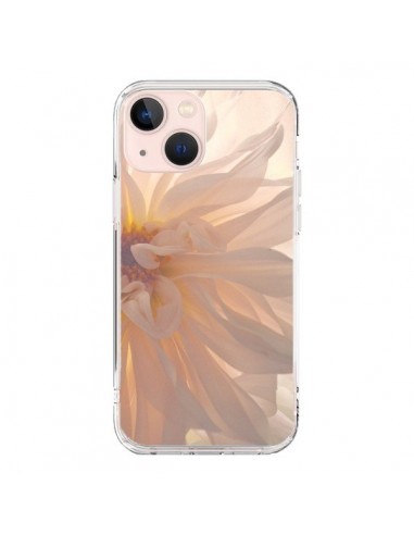 Coque iPhone 13 Mini Fleurs Rose - R Delean
