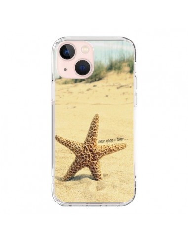 Coque iPhone 13 Mini Etoile de Mer Plage Beach Summer Ete - R Delean