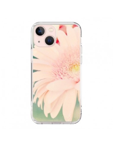Coque iPhone 13 Mini Fleurs Roses magnifique - R Delean
