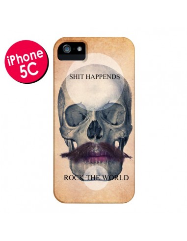 Coque Rock Skull Tête de Mort pour iPhone 5C - Maximilian San