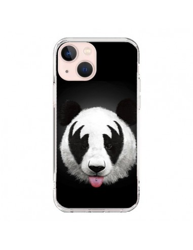 Coque iPhone 13 Mini Kiss of a Panda - Robert Farkas