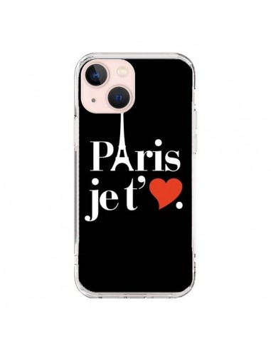 Coque iPhone 13 Mini Paris je t'aime - Rex Lambo