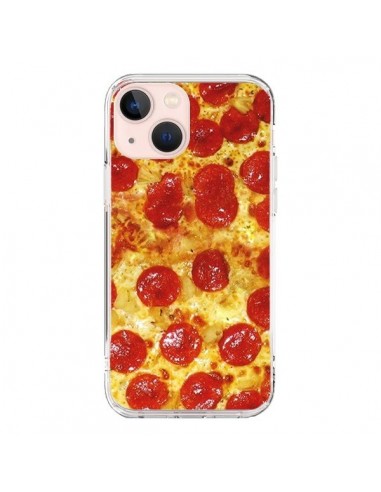 Coque iPhone 13 Mini Pizza Pepperoni - Rex Lambo