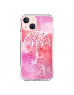 Cover iPhone 13 Mini Ombrello Cuore Amore  - Sylvia Cook