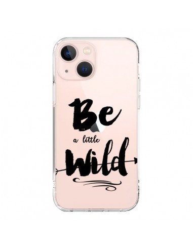 iPhone 13 Mini Case Be a little Wild Clear - Sylvia Cook