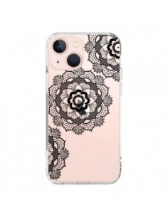 Cover iPhone 13 Mini Triplo Mandala Nero Black...