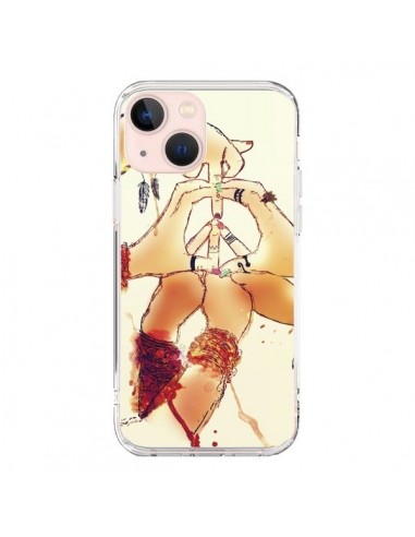 iPhone 13 Mini Case Peace and Love - Sara Eshak