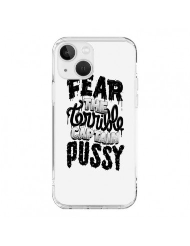 Coque iPhone 13 Mini Fear the terrible captain pussy - Senor Octopus