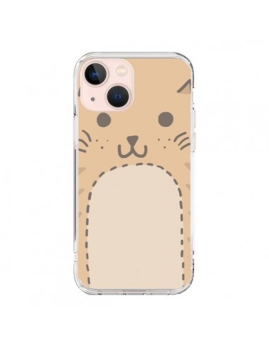 Coque iPhone 13 Mini Big Cat chat - Santiago Taberna