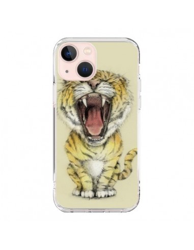 Coque iPhone 13 Mini Lion Rawr - Tipsy Eyes