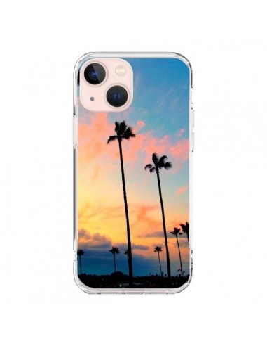 Coque iPhone 13 Mini California Californie USA Palmiers - Tara Yarte