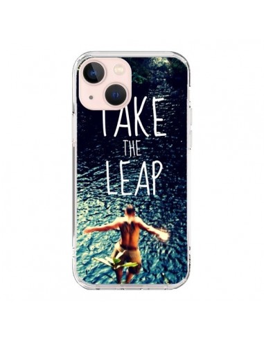 Coque iPhone 13 Mini Take the leap Saut - Tara Yarte