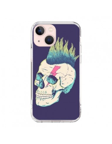 iPhone 13 Mini Case Skull Punk - Victor Vercesi