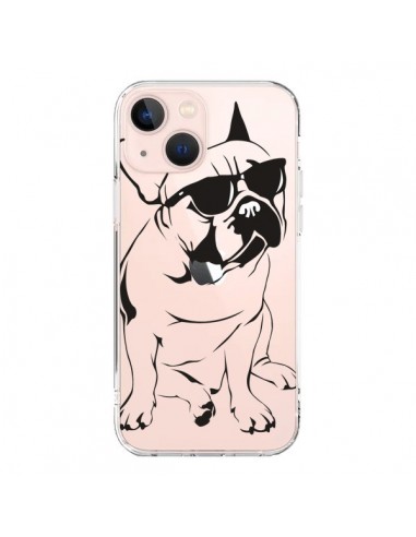Coque iPhone 13 Mini Chien Bulldog Dog Transparente - Yohan B.
