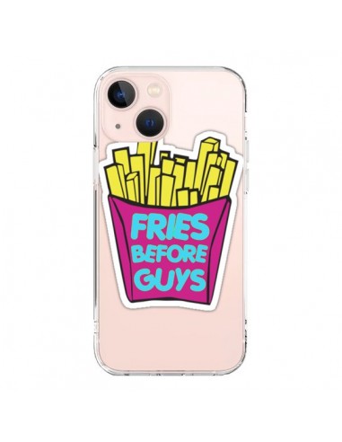 Cover iPhone 13 Mini Fries Before Guys Patatine Fritte Trasparente - Yohan B.