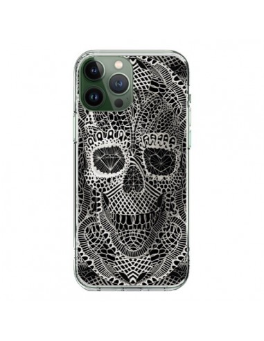 Coque iPhone 13 Pro Max Skull Lace Tête de Mort - Ali Gulec