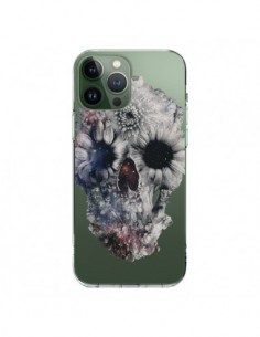 Coque iPhone 13 Pro Max Floral Skull Tête de Mort...
