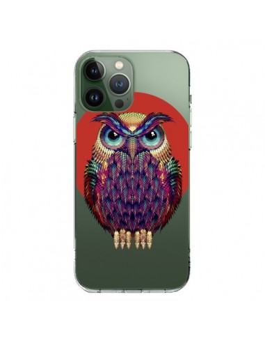 Coque iPhone 13 Pro Max Chouette Hibou Owl Transparente - Ali Gulec