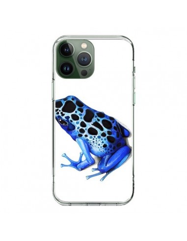 Coque iPhone 13 Pro Max Grenouille Bleue - Annya Kai