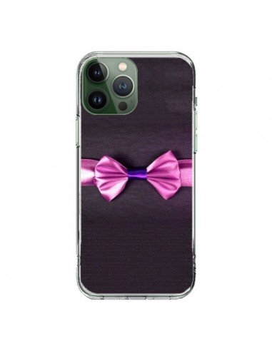 Coque iPhone 13 Pro Max Noeud Papillon Kitty Bow Tie - Asano Yamazaki