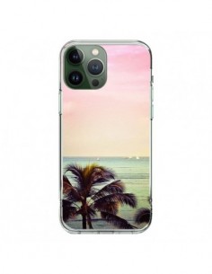 Coque iPhone 13 Pro Max Sunset Palmier Palmtree - Asano...