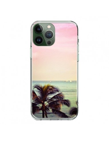 Coque iPhone 13 Pro Max Sunset Palmier Palmtree - Asano Yamazaki