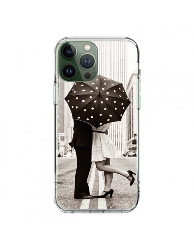 Coque iPhone 13 Pro Max Secret under Umbrella Amour Couple Love - Asano Yamazaki