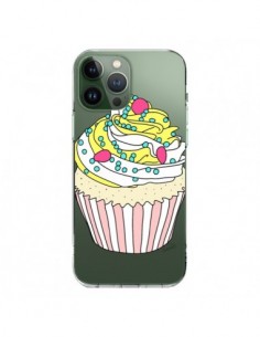 Coque iPhone 13 Pro Max Cupcake Dessert Transparente -...