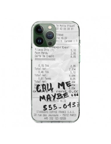 Coque iPhone 13 Pro Max Call me maybe - Benoit Bargeton