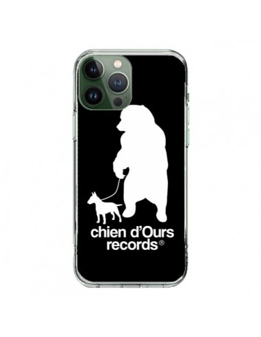 Coque iPhone 13 Pro Max Chien d'Ours Records Musique - Bertrand Carriere