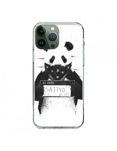 Coque iPhone 13 Pro Max Bad Panda Prison - Balazs Solti