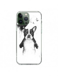 iPhone 13 Pro Max Case Love Bulldog Dog My Heart Goes...