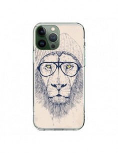 iPhone 13 Pro Max Case Cool Lion Glasses - Balazs Solti
