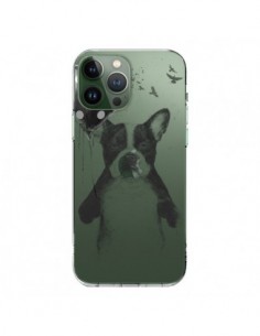 Coque iPhone 13 Pro Max Love Bulldog Dog Chien...
