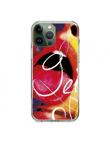 Coque iPhone 13 Pro Max Get Bouche Sexy - Brozart