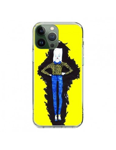 iPhone 13 Pro Max Case Julie Fashion Girl Yellow - Cécile