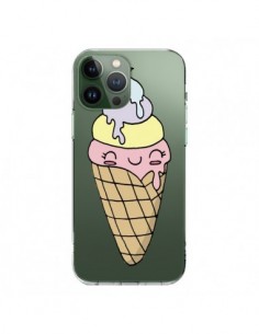 Cover iPhone 13 Pro Max Gelato Estate Profumo Trasparente...
