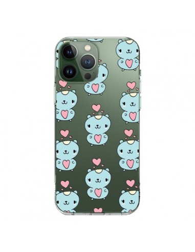 iPhone 13 Pro Max Case Hamster Love Clear - Claudia Ramos