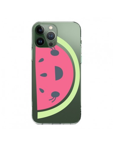 Coque iPhone 13 Pro Max Pasteque Watermelon Fruit Transparente - Claudia Ramos