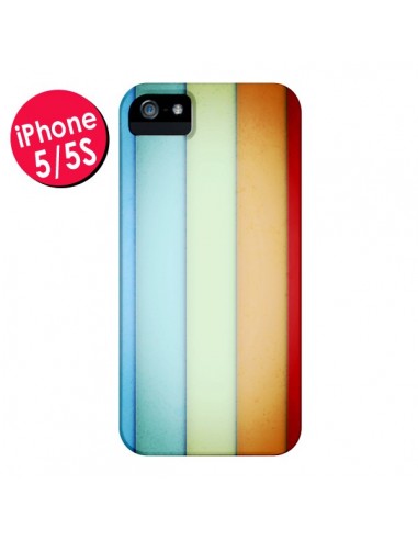 Coque Lignes Verticales Geometric pour iPhone 5 et 5S - Maximilian San